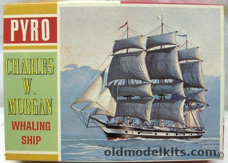 Pyro Charles W. Morgan Whaling Ship, C249-100 plastic model kit